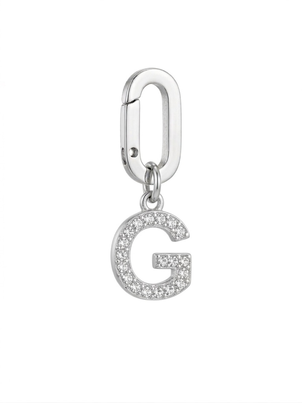 Henri Bendel Pavé Crystal Initial "G" Charm / Pendant